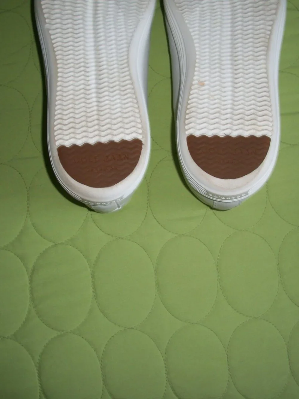 Cole Haan Women's White Leather Shoes